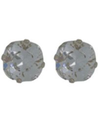 Vickisarge - Neutrals The Little Clear Stud - Lyst