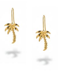 Jaredjamin - Angeleno Palm Hook Earrings - Lyst