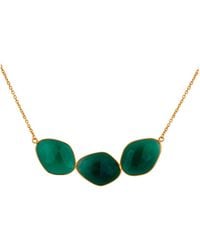 Heritagemoda - Onyx Statement Necklace - Lyst