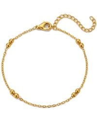 Elk & Bloom - 14K Double Beaded Satellite Chain Bracelet - Lyst