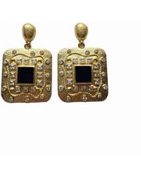 Silver & Elegant Co. - The Regal Onyx Square Earrings - Lyst