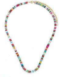 KAMARIA - Charis Medium Gemstone Necklace - Lyst