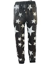Any Old Iron - Sparkle Star Reversible Sequin Joggers - Lyst