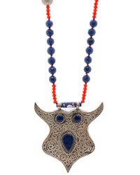 Ebru Jewelry - Night Owl Necklace - Lyst
