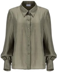 Lita Couture - Button-up Silk Shirt - Lyst