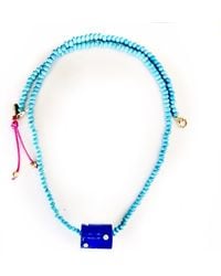 Persia Dona Jewelry - X Lapis Necklace - Lyst