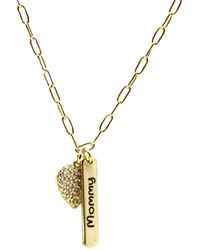 VicStoneNYC Fine Jewelry - Mommy Love Necklace - Lyst