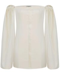 Thisisu Collection - Kaia Balloon Sleeve Mini Dress - Lyst