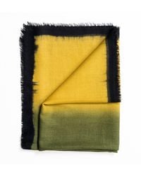 Variously - Iris Topaz Cashmere Merino Soft Handwoven Modern Artisanal Scarf - Lyst