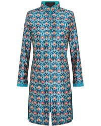 Beatrice von Tresckow - Jade Alejandra Nehru Silk Coat - Lyst