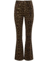Traffic People - Bet Lynch Lives Leopard Print Staunch Flared Trousers - Lyst