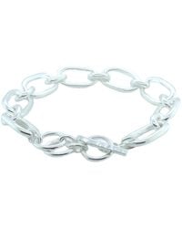 GEM BAZAAR - Double Link Chain Bracelet - Lyst