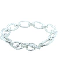 GEM BAZAAR - Double Link Chain Bracelet - Lyst