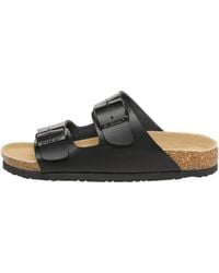EverAu Australia - Mallard Leather Twin Buckle Sandals - Lyst