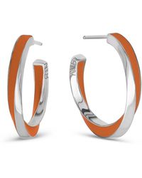 Nabs and Babs - Lilo Color Petite Hoops - Lyst