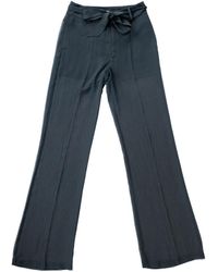Circular Path - Sheer Pant With Belt - Lyst