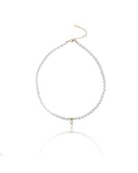 Miss Cecilia - Mila Fresh Water Pearl Choker - Lyst