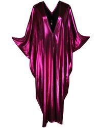Jennafer Grace - Midnight Bubblegum Electric Caftan Kaftan Dress - Lyst