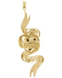 Zoe & Morgan - Who Loves Wins Charm - Lyst