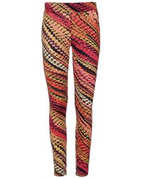 Conquista - Multi-Coloured Print Leggings - Lyst