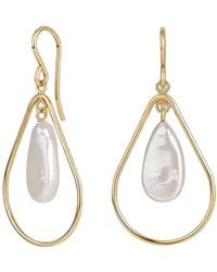Katy Faye - May Pearl Earrings - Lyst