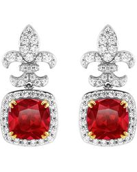 Arte Madrid - Casa Real Fleur-De-Lis Earrings - Lyst