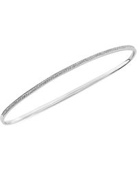 SALLY SKOUFIS - Naked Palm Cuff With Made Cz Diamond Stimulant - Lyst