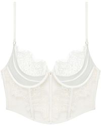 Perilla Lingerie - Grisella Semi-Corset Off - Lyst