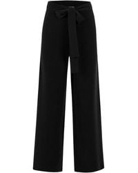 Peraluna - Bell Bottom Knit Trousers - Lyst