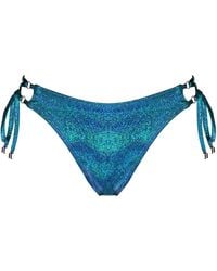 Enez Swim - Eden Adjustable Scrunch Bikini Bottom - Lyst