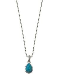 Von Treskow - Pear Czelline Opal Box Chain Necklace - Lyst