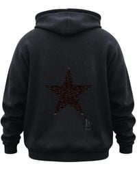 Aura & Co - Nyc Star Hoodie Glitter - Lyst
