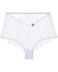 Journelle - Lexi High Waist Bikini Lilas - Lyst