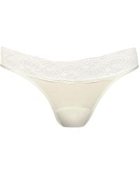 Zd - Zero Defects - Neutrals Venus Mini Lace Brief – Sensuality With Soy Fiber - Lyst