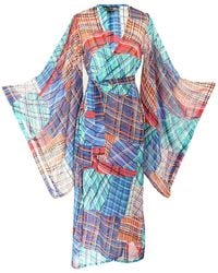 Jennafer Grace - Nu Tartan Kimono - Lyst
