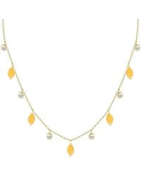 KAMARIA - Drops Of Spring Opal Necklace - Lyst