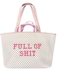 Lilly Loves - Rose Full Of Shit Handbag - Lyst