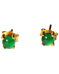 seree - Atelier Remi Imperial Jade Stud Earrings - Lyst