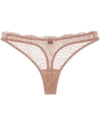 Journelle - Neutrals Allegra Thong Praline - Lyst
