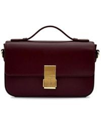 Apatchy London - The Flora Burgundy Leather Bag - Lyst