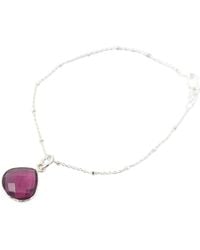 Harfi - Tourmaline October Birthstone Fine Bracelet - Lyst