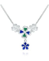 Far East Jewelry - Handmade Spring Elf Necklace & Enamel - Lyst