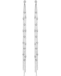 SALLY SKOUFIS - Bold Minx Earring With Made Diamonds - Lyst