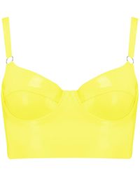 Elissa Poppy - Latex Full Cup Bra - Lyst