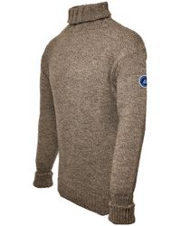 Arthur Beale - Neutrals Oiled Wool Beerenberg Pullover - Lyst
