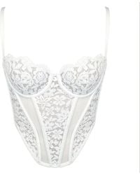 MONIQUE MORIN LINGERIE - Frisson Corset Crystal - Lyst