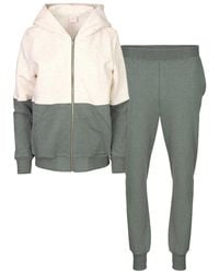 Oh!Zuza - Neutrals Two Colours Tracksuit - Lyst
