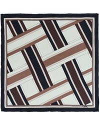 Lost Pattern - Lost Pattern X Leatherology Silk Pocket Square - Lyst