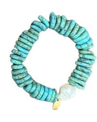 Christina Greene - Pebble Beach Beaded Bracelet - Lyst