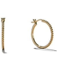 Onia - Braided Everyday O-Hoops - Lyst